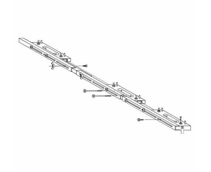 Invisible Hinge Router Guide System